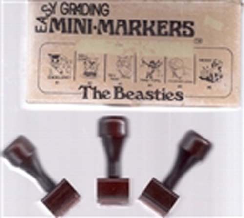 Easy Grading Beasties Mini Stamps