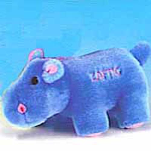 Zaftig Hippo Dog Toy