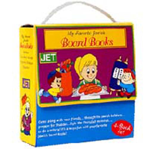 Four Board Books in Carrying Case