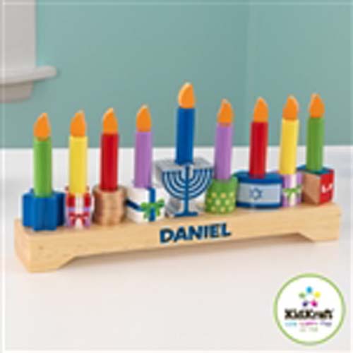 Personalized Children's Menorah