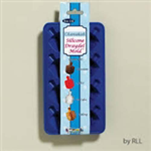 Chanukah Silicone Draydel Mold, 8 Draydels