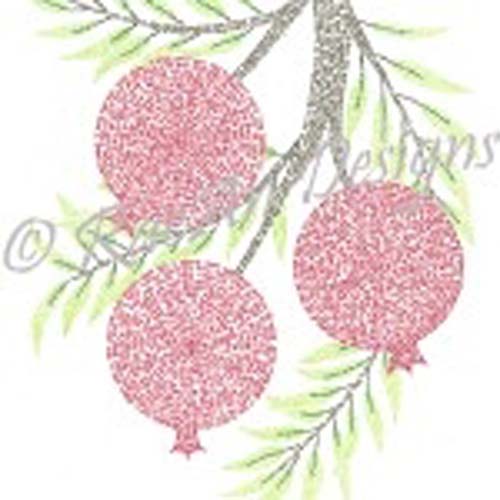 Pomegranate Greeting Card