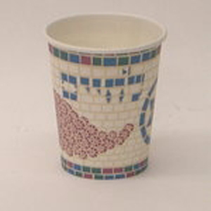 "Mosaic" 9 oz Hot/Cold Cups - 8/pk