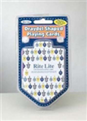 Draydel (Dreidel) Shaped Playing Cards