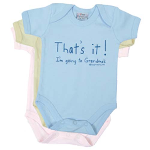 That's it! I'm going to Grandma's - Onesie and Tee