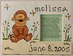 Personalized Monkey Frame