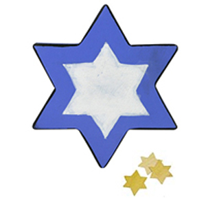 Star of David Wood Craft