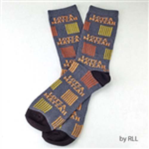 Lotza Matzah Adult Crew Socks for Passover