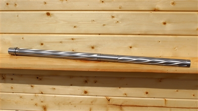 24" SS 5.56 Spiral Fluted Bull Barrel