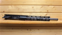 16" Slim Light MLOK Upper 5.56 Black Bull