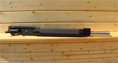 20" Knurled Tube Upper 5.56 SS Bull