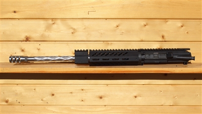 LH 16" Mod Rail Upper 5.56 SS Diamond Fluted HBar