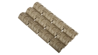 12 Pack Rail Covers -FDE