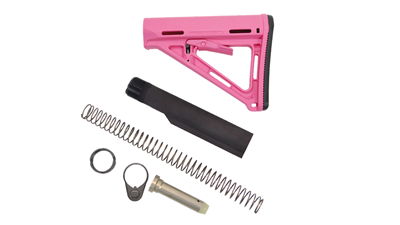Magpul MOE AR15 Mil-Spec Carbine Stock Kit -Pink