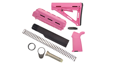Magpul MOE AR15 Mil-Spec Furniture Kit -Pink