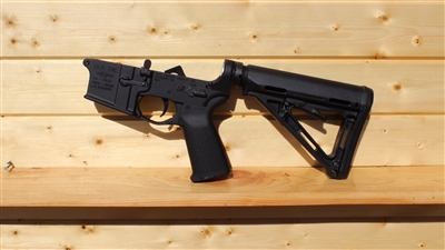 Red X Arms AR15 Lower Half Magpul MOE Carbine Stock -Black