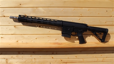 16" RXA .308 MOD RAIL RIFLE; SS 1:10 STRAIGHT FLUTED HBAR