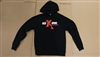 Red X Arms Pullover Hoodie