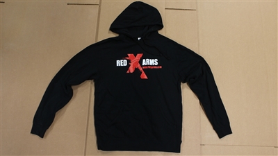 Red X Arms Pullover Hoodie