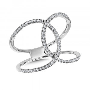 Entwined Wrap Fashion Ring