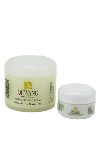 Olevanoil Cosmetic Hand Cream with  Travel Size 40z hand cream + 1/2 oz travel size