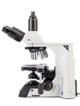 New Euromex Delphi Trinocular  Microscope, 10x/25mm fov, semi plan apo ic objectives 4x,10x,20x,40x,100x(oil) - LED illumination