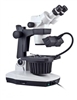Motic GM-168 6:1 Zoom stereo microscope with gemmology tilting base