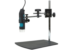 Q-scope QS.MS45c Metal Articulated-arm stand with fine focus adjustment   - fixed positioner