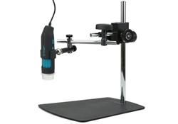 Q-scope QS.MS45D Metal Articulated-arm stand with fine focus adjustment and easy 3D positioner