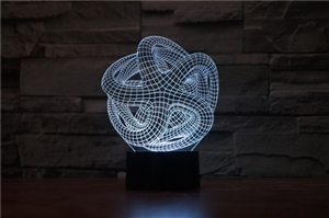 Laser Lamp - Geometric Design