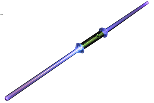 Double End Laser Sword with Impact Chip