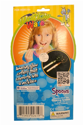 WeGlow Ware Spoon - 4 Pack