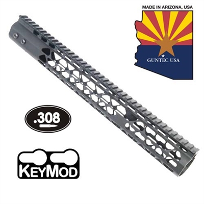 GUNTECH USA .308 15" AIR LITE KEYMOD RAIL