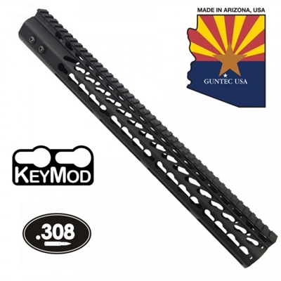 GUNTECH USA .308 16.5" ULTRA LW THIN KEYMOD RAIL