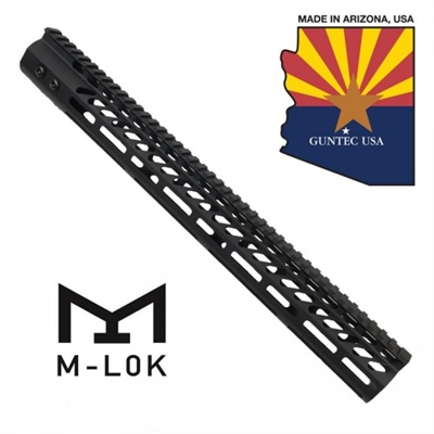 GUNTECH USA 16.5" ULTRA LW THIN MLOK RAIL