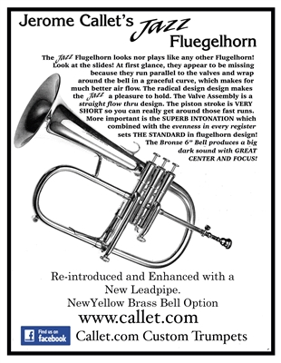 Callet Jazz Flugelhorn (lacquer) *click here to buy and more photos*