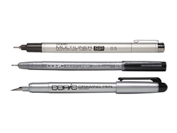 Individual Copic Multiliners and Drawing Pens