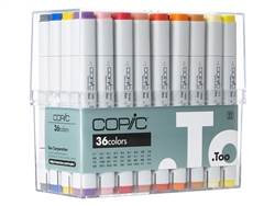 Copic Classic Markers 36 Basic Color Set