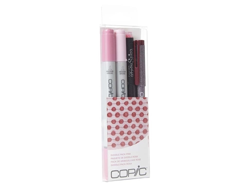 Copic Ciao 4pc Doodle Pack Pink marker set
