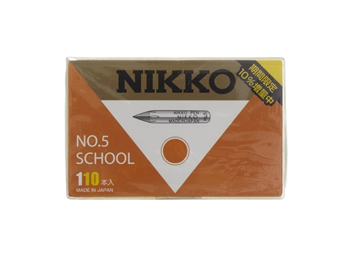 Nikko School Pen Nib - 110 Piece Box