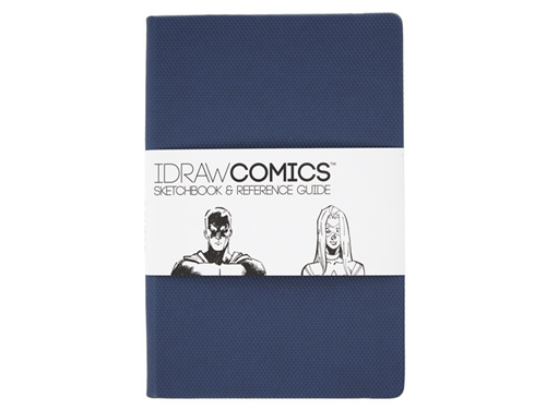 I DRAW COMICS Sketchbook Reference Guide 8.5x6x0.5 inches