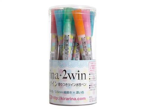 Complete 18 piece 2win Scented Water-based Marker