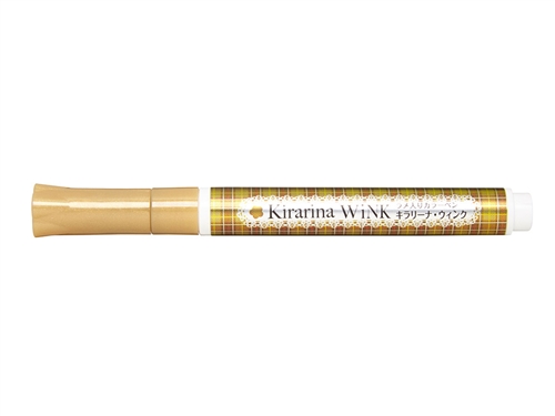 Kirarina Wink Gold Metallic Glitter Pen