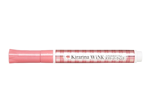 Kirarina Wink Old Rose Glitter Pen