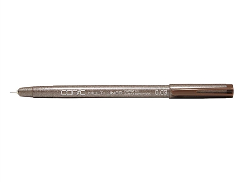 Copic Multiliner Brown 0.03mm Inking Pen