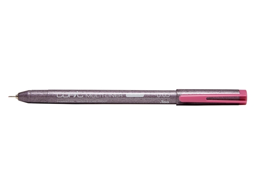 Copic Multiliner Pink 0.05mm Inking Pen