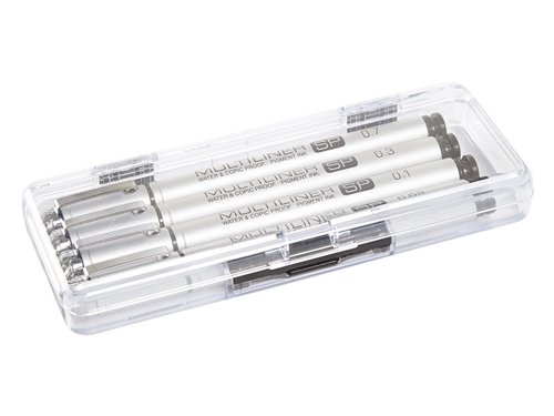 Set of 4 - Copic Multiliner Black SP Set A