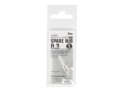 COPIC Multiliner SP Nib Size 0.3 (Pack of 1 Nib)