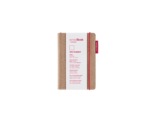 senseBook 4x6 Red Rubber Blank