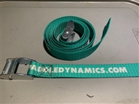 Paddle Dynamics V Bar Specific length 1"x6' Heavy Duty Polyester tie down straps for canoes and kayaks